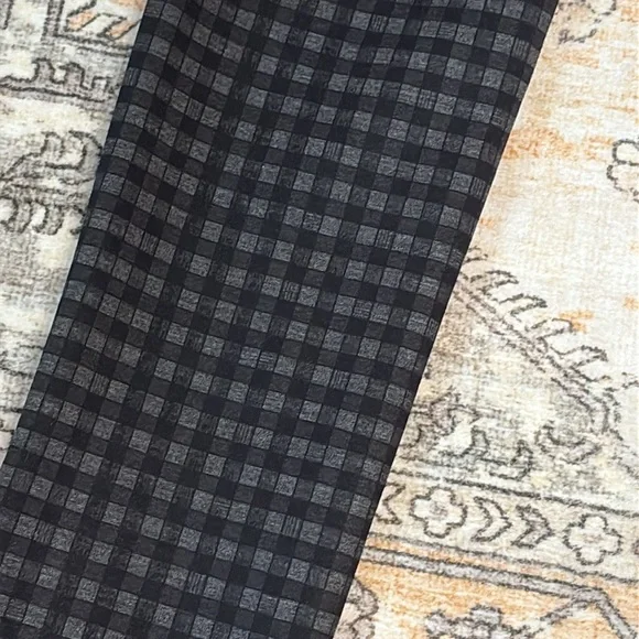 KUT FROM THE KLOTH 6 Elyse Checkered mid rise Skinny black plaid pants - Picture 10 of 12